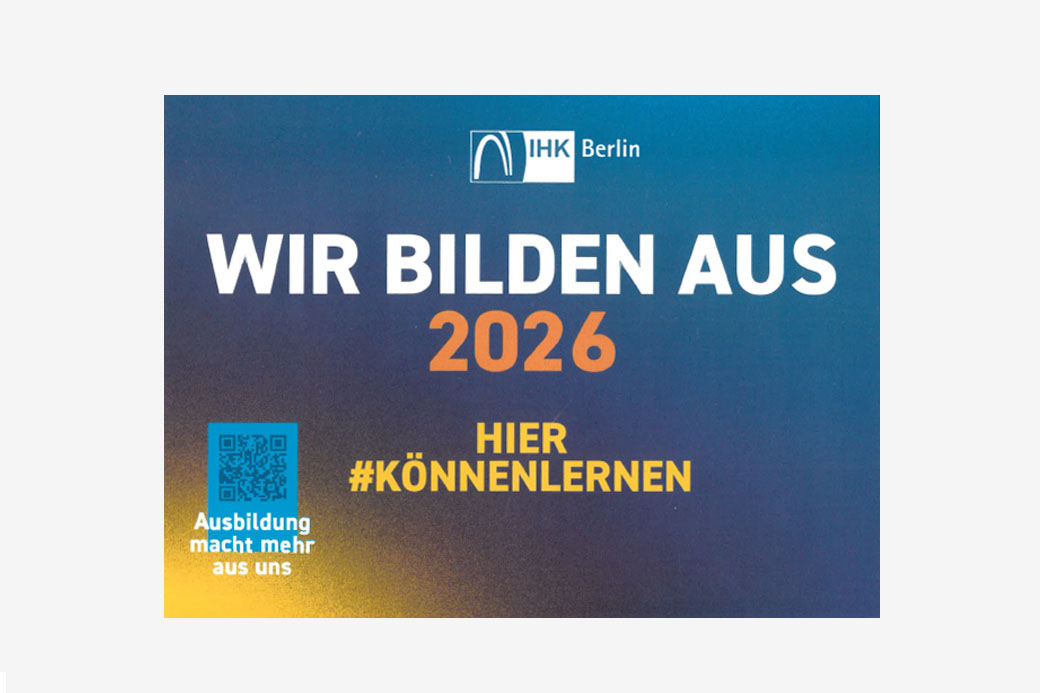 Wir bilden aus 2023